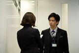 「あざとかわいいワタシが優勝」第6話より、船津稜雅演じる清水課長。