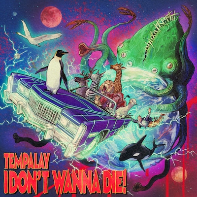 Tempalay「I DON'T WANNA DIE！」ジャケット