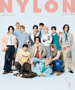 JO1×INIユニット・JI BLUEが「NYLON JAPAN」に登場、グループの垣根を越えたカット掲載