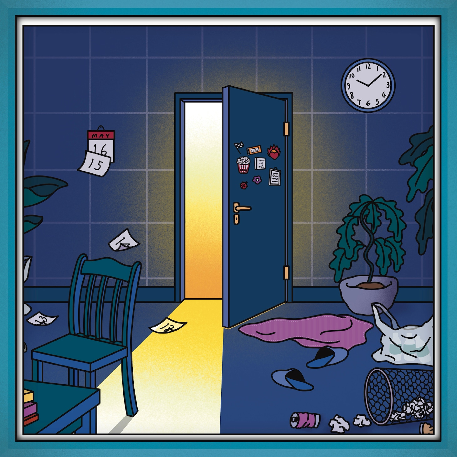 Laughing Hick「ハロー ノットグッバイ」配信ジャケット