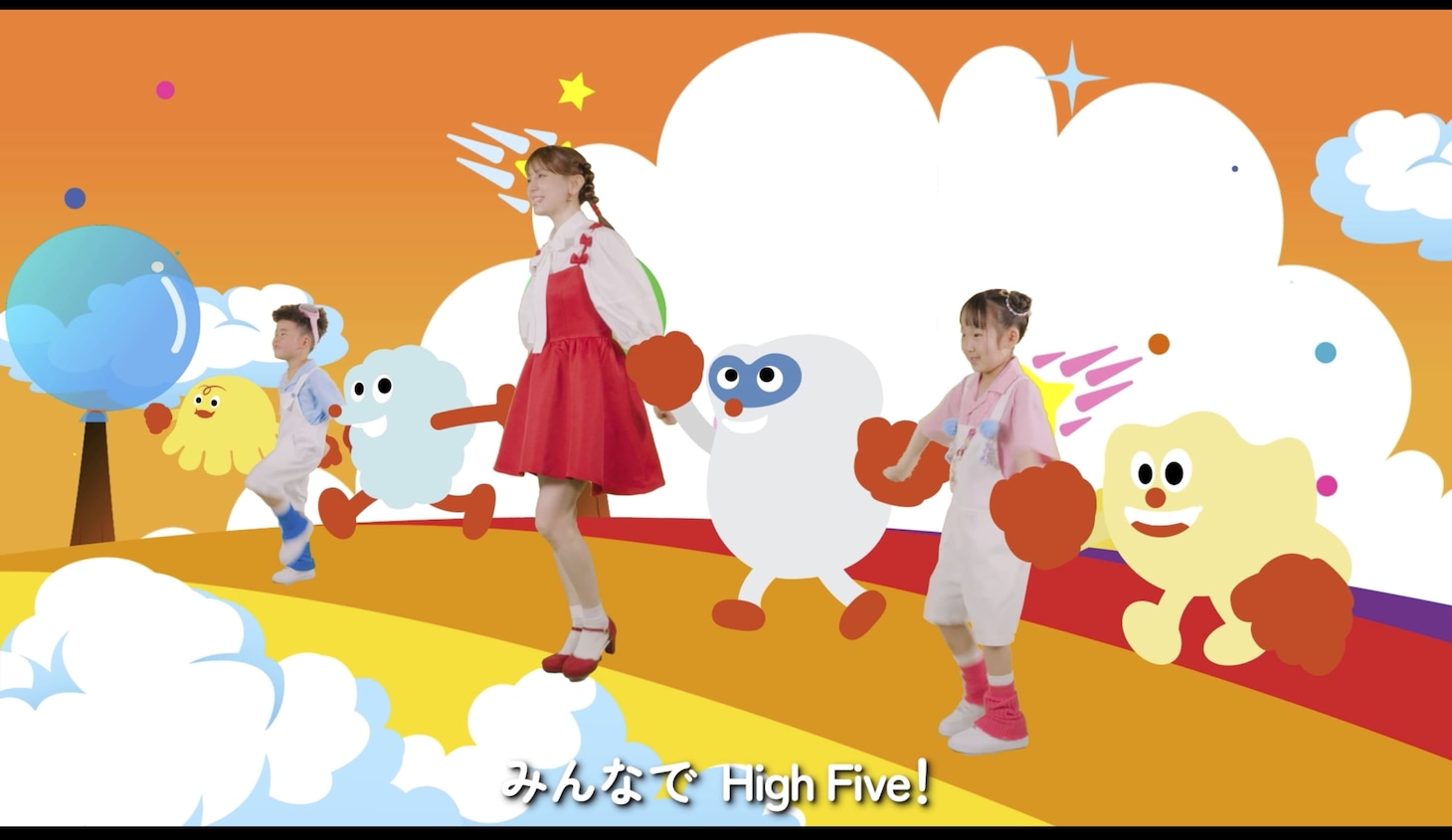May J.「はいふぁいぶ！」ミュージックビデオより。