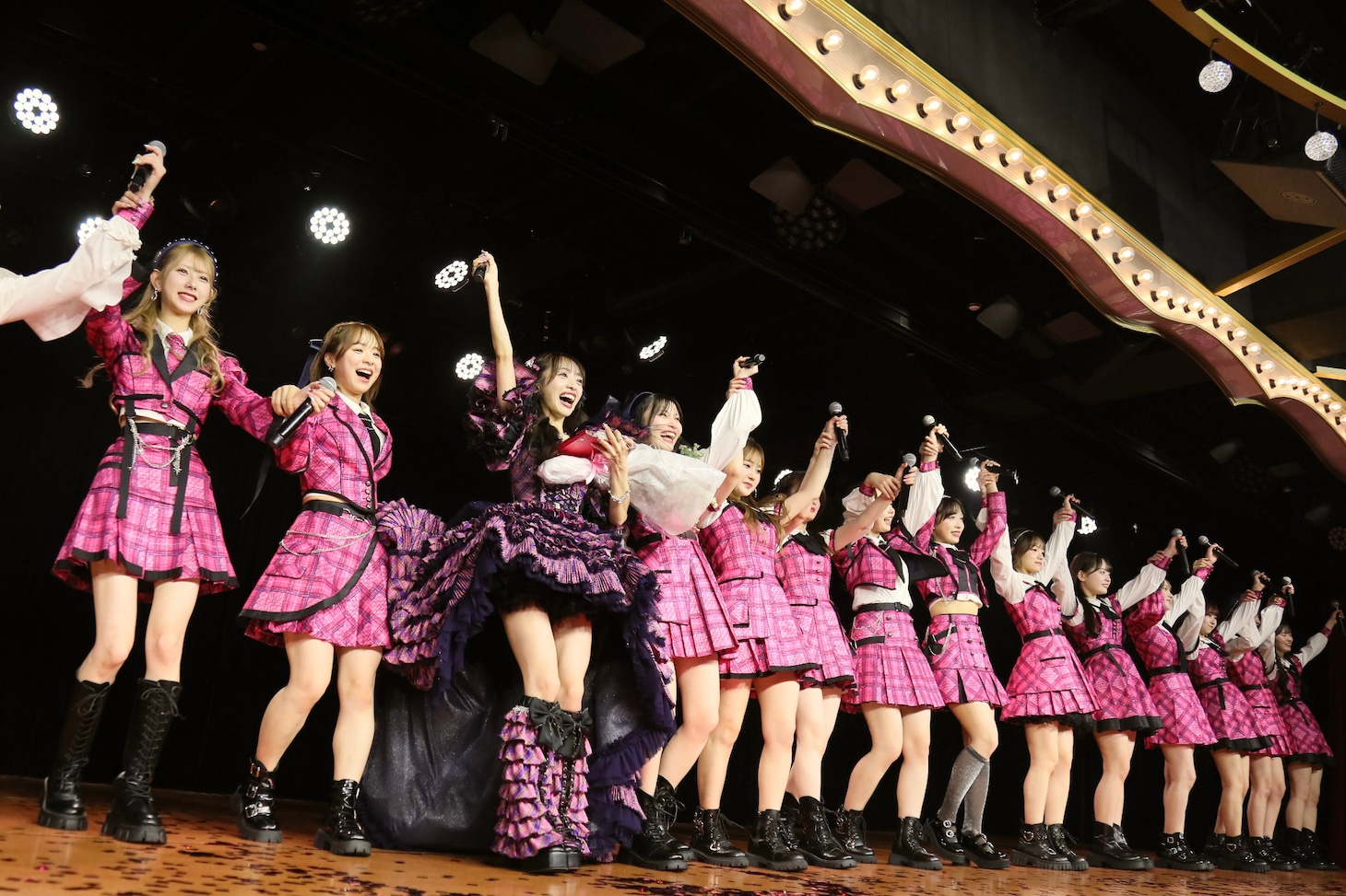 AKB48「向井地美音 卒業公演」の様子。©AKB48