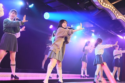 AKB48「向井地美音 卒業公演」の様子。©AKB48