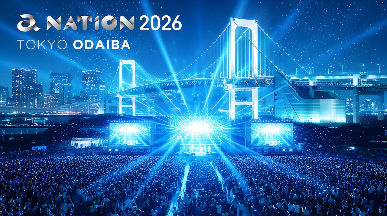 「a-nation 2026」キービジュアル