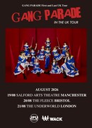 「GANG PARADE in the UK Tour」フライヤー