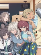「劇場版総集編 ガールズバンドクライ 【前編】 青春狂走曲」初回限定版ジャケット