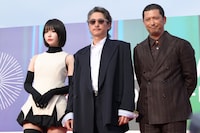 左からあの、窪塚洋介、池内博之。