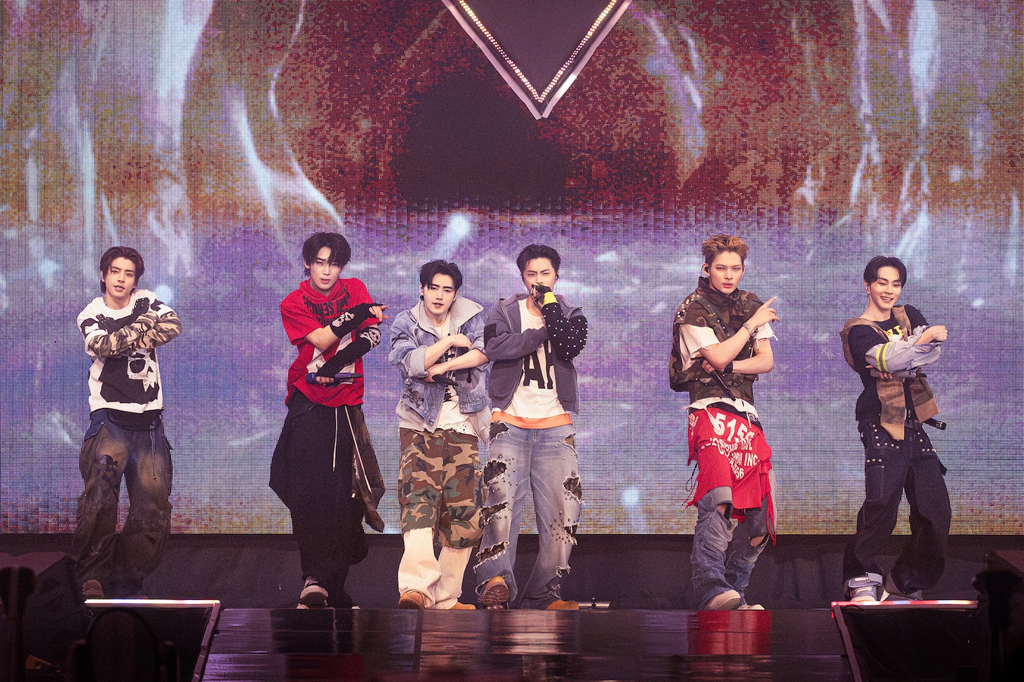 「ENHYPEN WORLD TOUR 'BLOOD SAGA' IN SEOUL」の様子。(P)&(C) BELIFT LAB Inc.