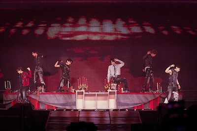「ENHYPEN WORLD TOUR 'BLOOD SAGA' IN SEOUL」の様子。(P)&(C) BELIFT LAB Inc.
