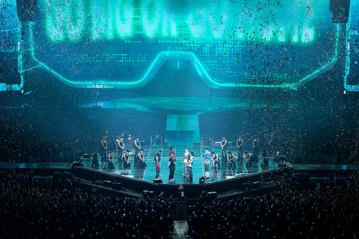 「ENHYPEN WORLD TOUR 'BLOOD SAGA' IN SEOUL」の様子。(P)&(C) BELIFT LAB Inc.