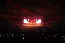 「ENHYPEN WORLD TOUR 'BLOOD SAGA' IN SEOUL」の様子。(P)&(C) BELIFT LAB Inc.