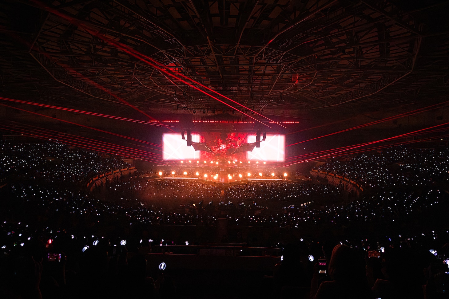 「ENHYPEN WORLD TOUR 'BLOOD SAGA' IN SEOUL」の様子。(P)&(C) BELIFT LAB Inc.
