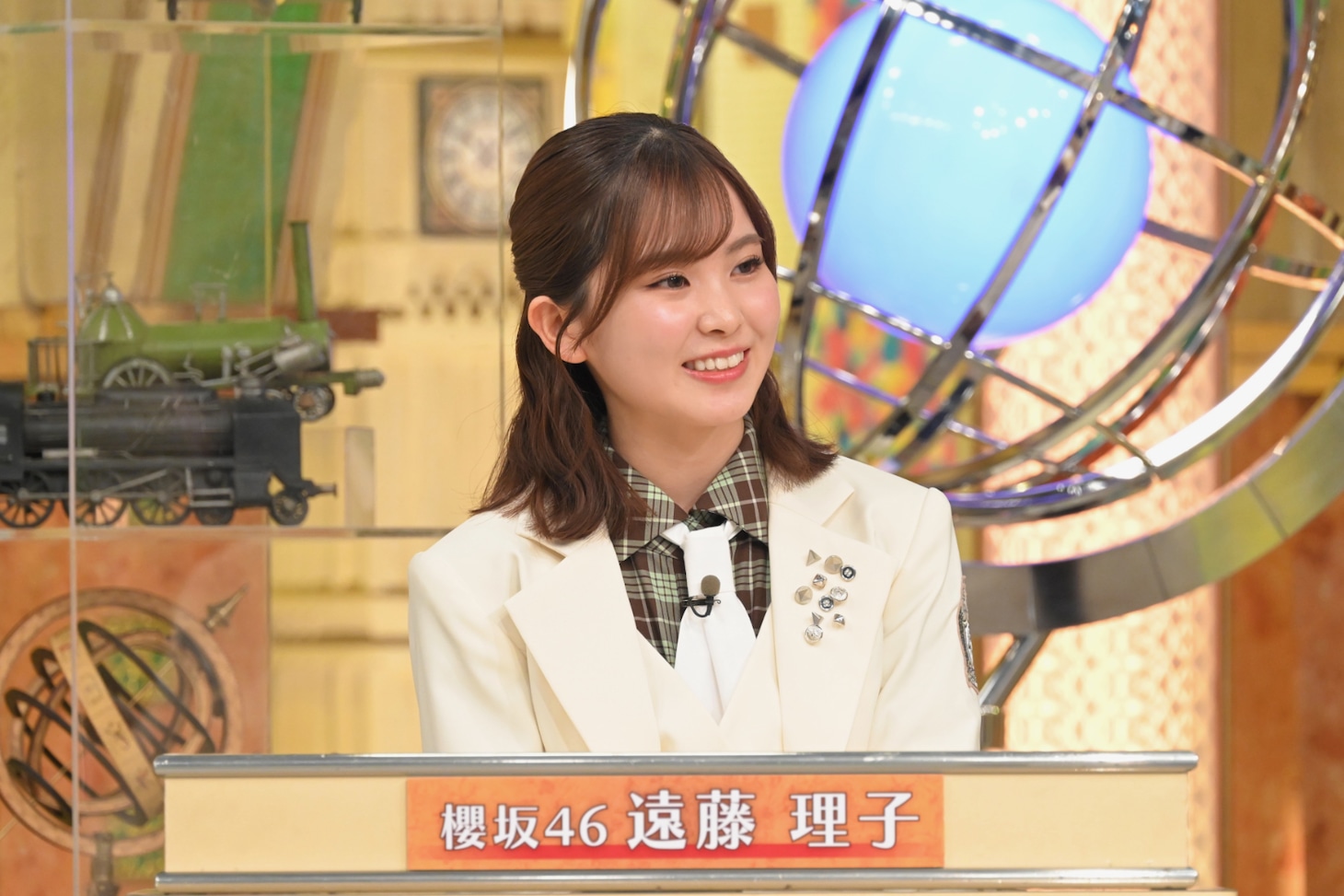 遠藤理子（櫻坂46）©テレビ朝日