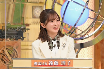 遠藤理子（櫻坂46）©テレビ朝日