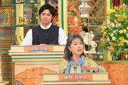 左から片寄涼太（GENERATIONS）、磯野貴理子。©テレビ朝日