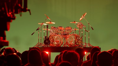 YOSHIKI（X JAPAN）のクリスタルドラム。