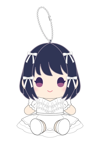 完全生産アニメイト限定セットに付属するぬいぐるみ「おすわりもちぼうちゃん」イメージ（表）。