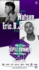WatsonとEric.B.Jrがタッグ、優勝賞金5000万のMCバトル「BATTLE SUMMIT III」出場