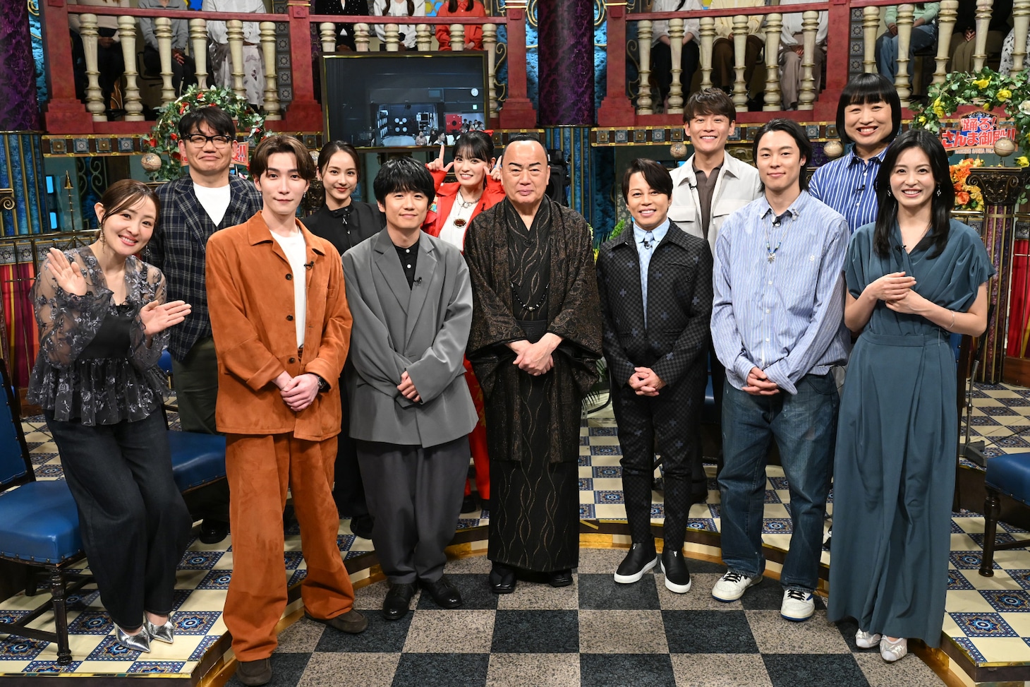 本日5月5日放送の「踊る！さんま御殿!!」出演者。