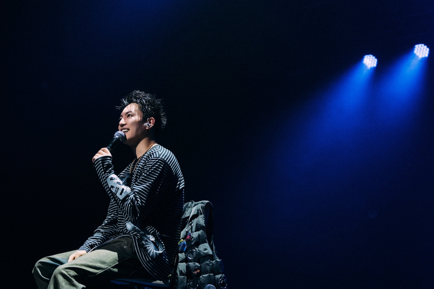 RYOKI MIYAMA（三山凌輝 / ex. BE:FIRST）。2026年5月開催のライブツアー「RYOKI MIYAMA First Tour『Back from the coffin.』」より。