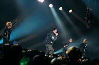 RYOKI MIYAMA（三山凌輝 / ex. BE:FIRST）のライブツアー「RYOKI MIYAMA First Tour『Back from the coffin.』」（2026年5月3日公演）の様子。