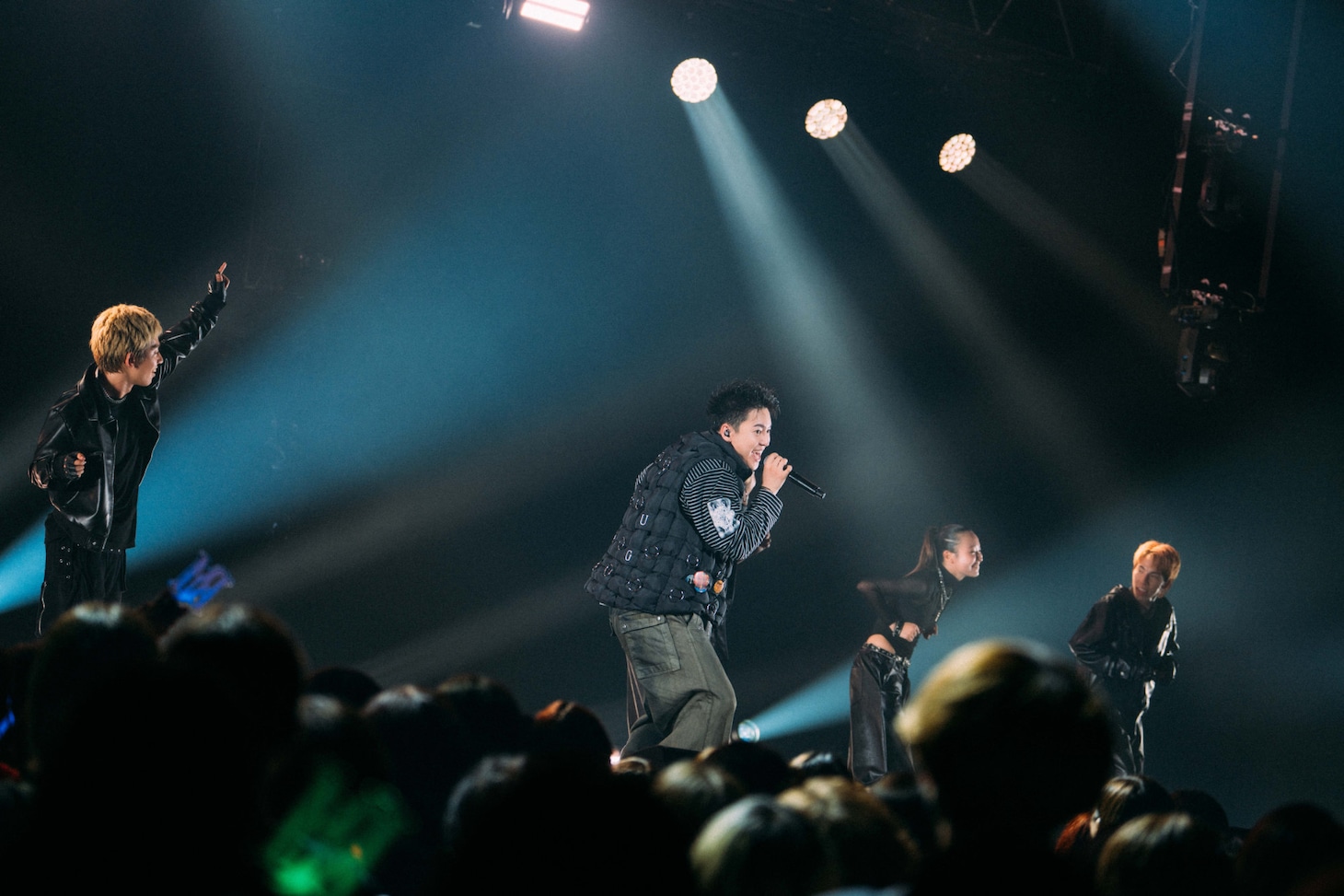 RYOKI MIYAMA（三山凌輝 / ex. BE:FIRST）のライブツアー「RYOKI MIYAMA First Tour『Back from the coffin.』」（2026年5月3日公演）の様子。