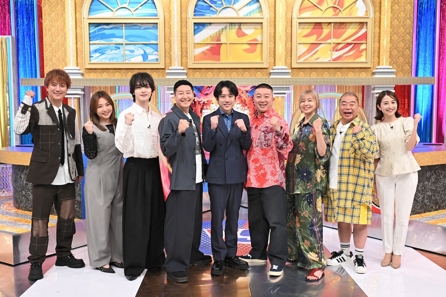 「ニノチョコマッチ」スタジオ出演者たち