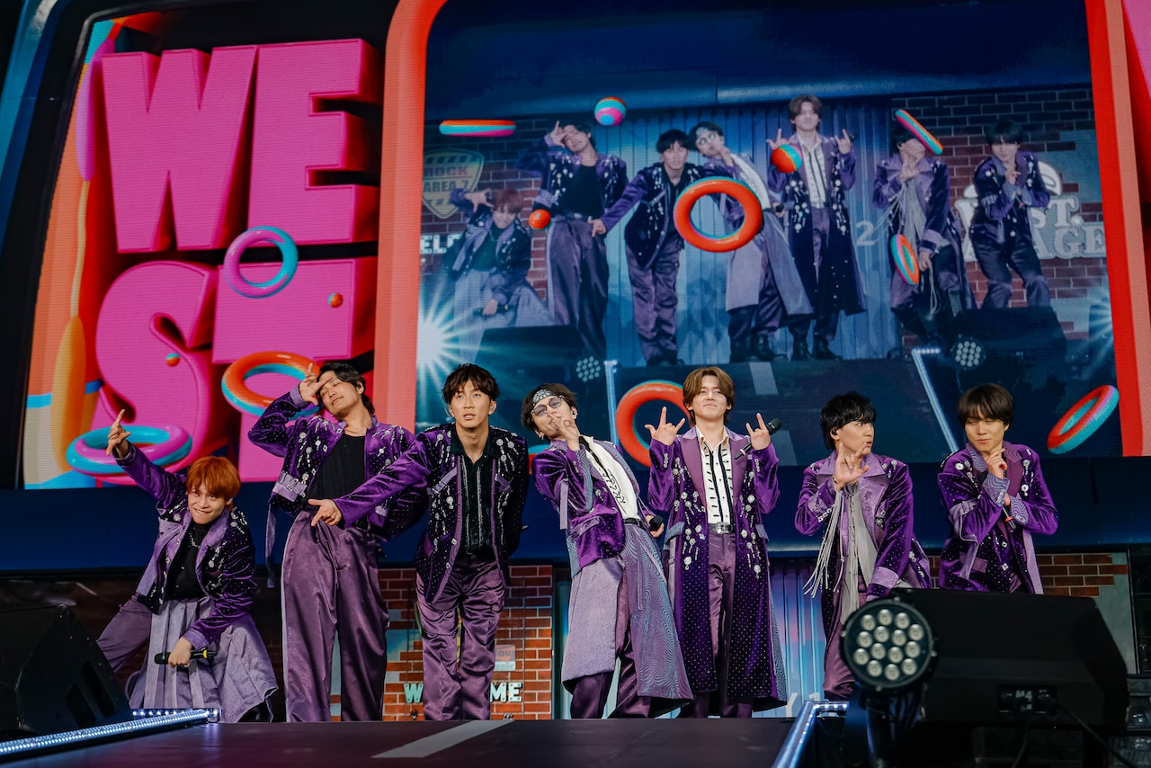 「WEST. LIVE TOUR 2026 唯一無二」5月5日の横浜アリーナ公演より。