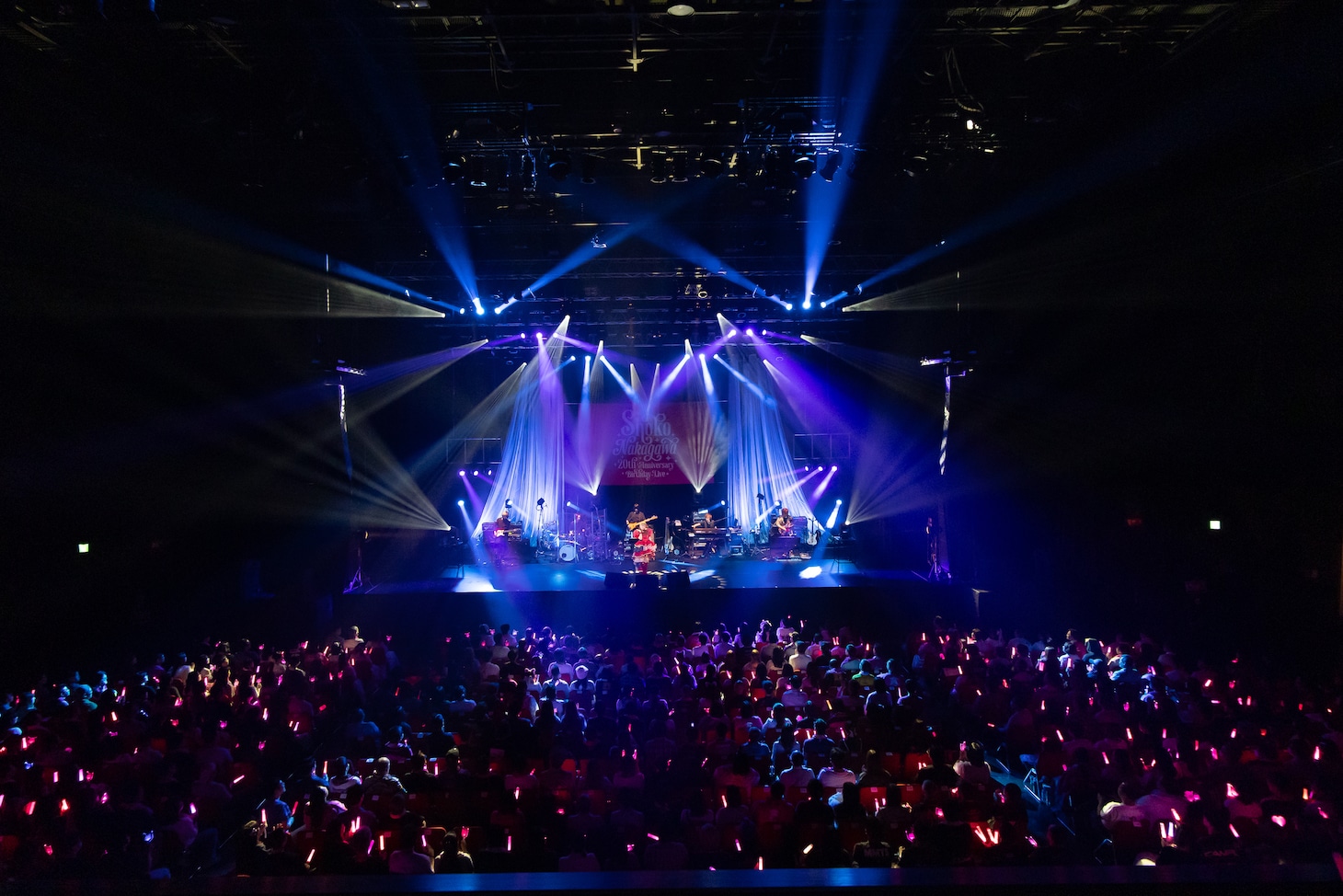 「中川翔子 20th Anniversary Birthday Live」昼公演の様子。（Photo by Ayumi Nagami）