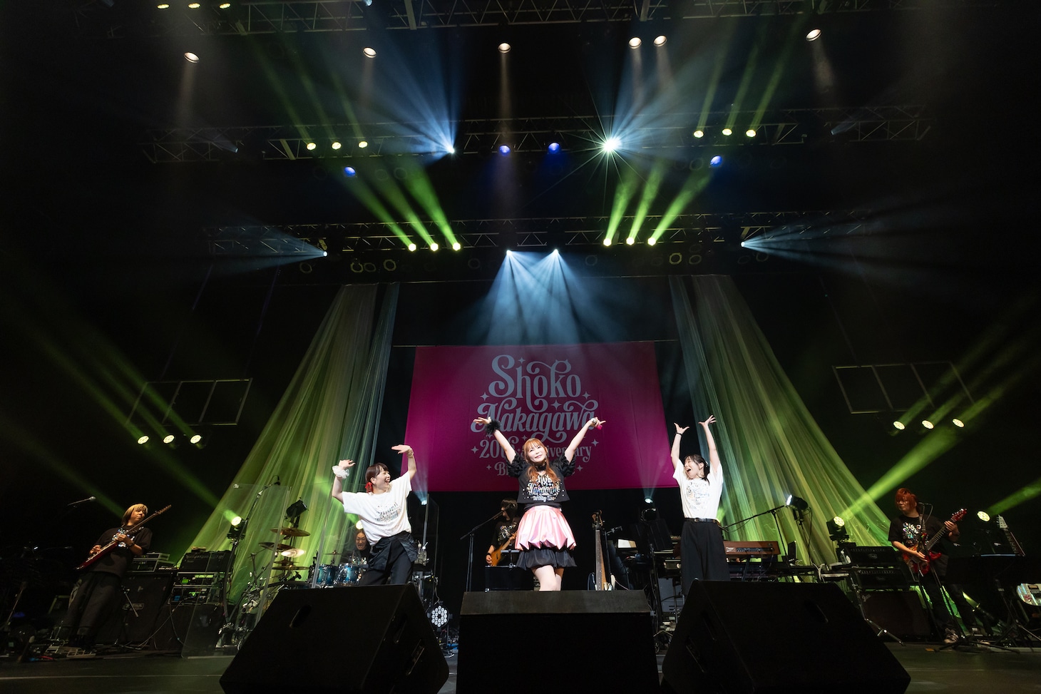「中川翔子 20th Anniversary Birthday Live」昼公演の様子。（Photo by Ayumi Nagami）