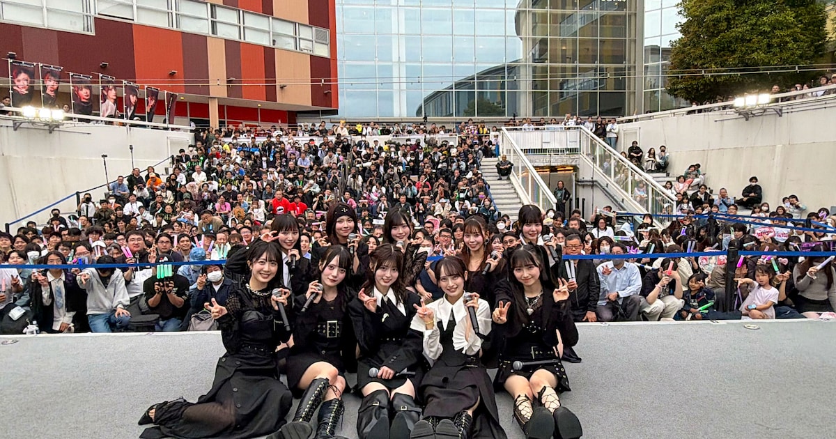 WHITE SCORPION、ららぽーと豊洲でリリイベ開催 目標の3000人動員へ向け気持ちをひとつに