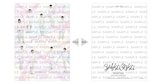 「SEVENTEEN 2026 JAPAN FANMEETING 'YAKUSOKU'」ライブビューイングの来場者特典ポストカードデザイン。