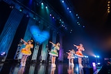 「FM大阪“推したい夢”超ときめき♡宣伝部のめっちゃわかりみ～!! 超♡わかりみ～てぃんぐ!! Vol.2 supported by JR東海」ライブパートの様子。
