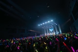 「FM大阪“推したい夢”超ときめき♡宣伝部のめっちゃわかりみ～!! 超♡わかりみ～てぃんぐ!! Vol.2 supported by JR東海」ライブパートの様子。