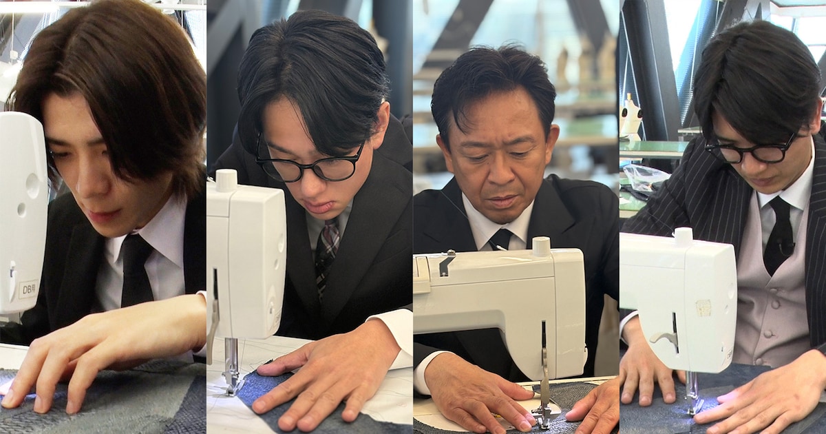 ミシンを使った革ジャケット制作に挑戦