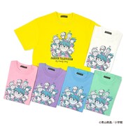 青山剛昌が手がけた「24時間テレビ49-愛は地球を救う-」のチャリTシャツのビジュアル。©青山剛昌 / 小学館