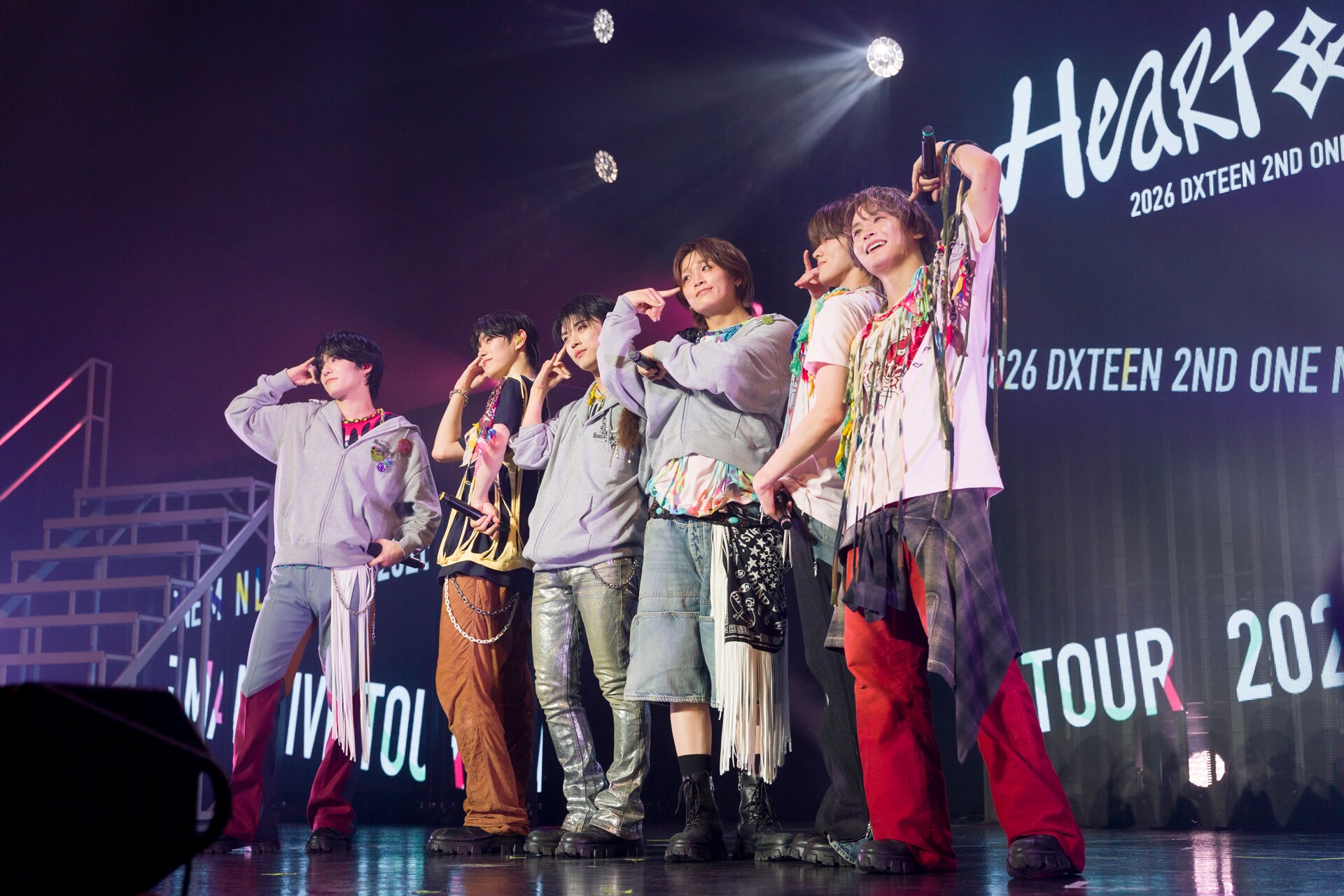 2026 DXTEEN 2ND ONE MAN LIVE TOUR ～Heart & Soul～」東京・Zepp