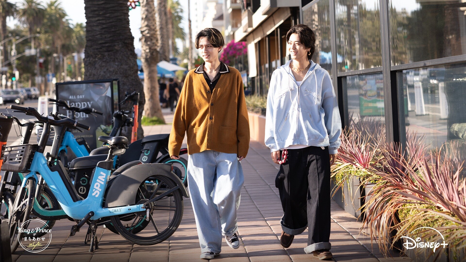 King＆Prince まとめ売り King & Princeの2人がLAでまちあわせ、トラベルバラエティ番組が