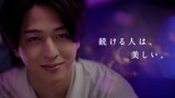 寺西拓人（timelesz）が出演するCM「続ける人は、美しい。」編より。