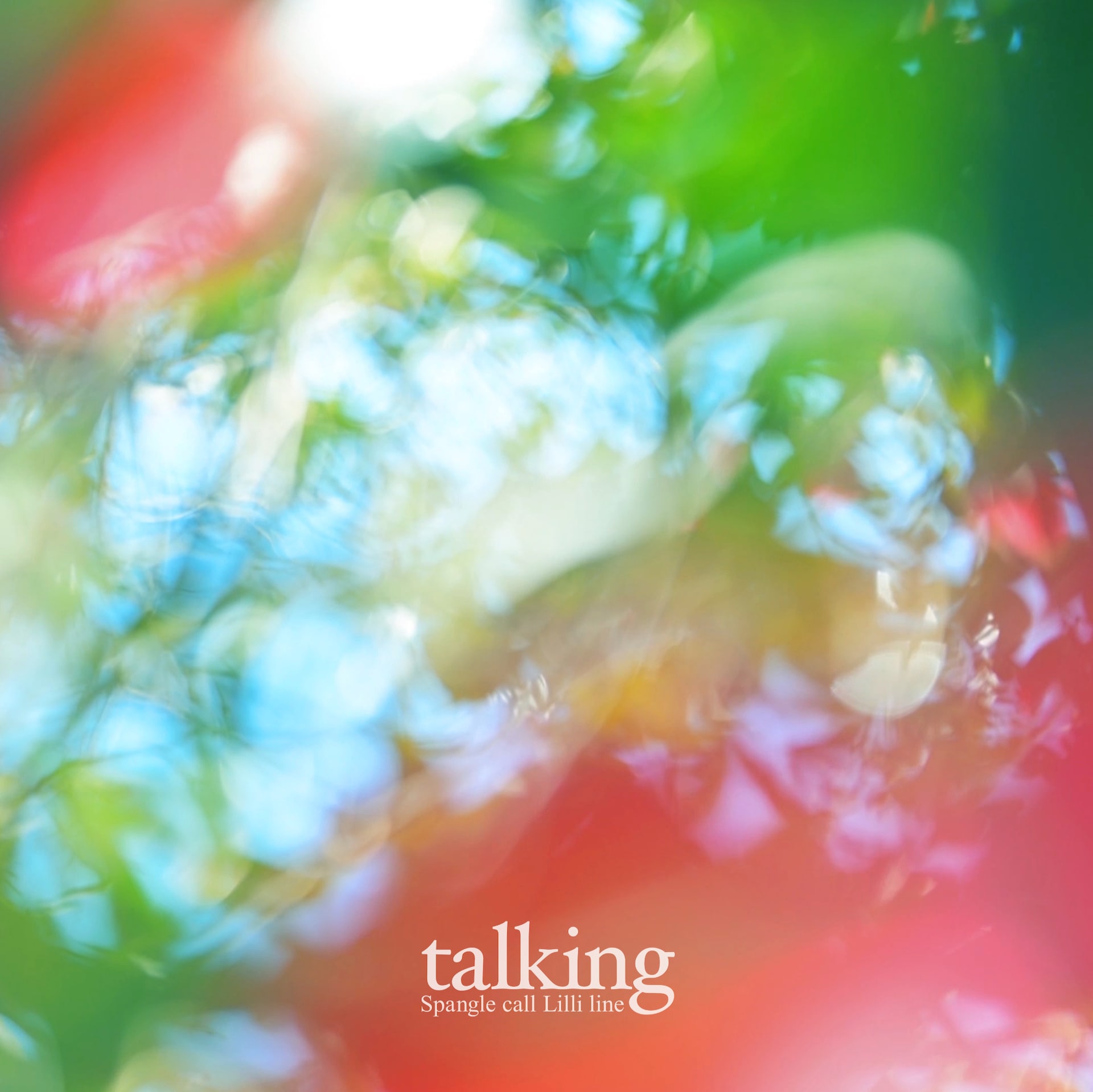 Spangle call Lilli line「talking」配信ジャケット [画像ギャラリー 2