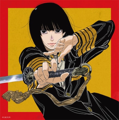 テレビアニメ「日本三國」の登場人物・阿佐馬芳経が描かれたキタニタツヤ「火種」のCDジャケット。©松木いっか／小学館／日本三國製作委員会
