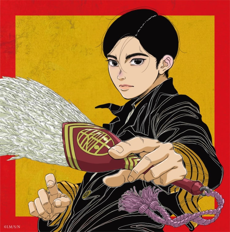 テレビアニメ「日本三國」の登場人物・三角青輝が描かれたキタニタツヤ「火種」のCDジャケット。©松木いっか／小学館／日本三國製作委員会
