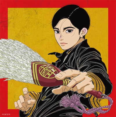 テレビアニメ「日本三國」の登場人物・三角青輝が描かれたキタニタツヤ「火種」のCDジャケット。©松木いっか／小学館／日本三國製作委員会