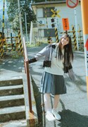「週刊少年マガジン」24号より佐藤愛桜（櫻坂46）。