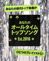 「Spotify 20: Your Party of the Year(s)」告知ビジュアル
