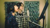 Kan Sano「ユートピア feat. UA」リリックビデオのサムネイル。