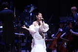 「柏木由紀オーケストラコンサート『SHORT CAKE』」より。（photo by 松尾淳一郎）