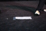 遠山大輔がびっしり書き込んだ台本。ホラン千秋の発言に頭を抱え思わず落とした。