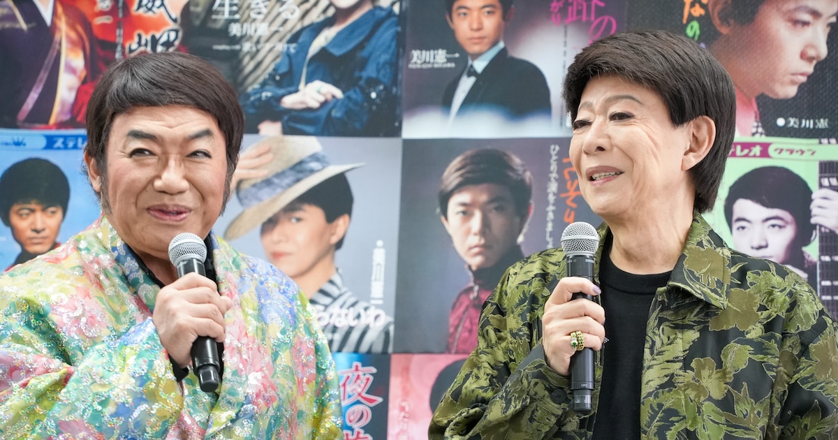 祝80歳！美川憲一「さそり座の女」歌唱中にコロッケ乱入サプライズ