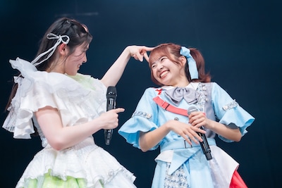 スポーツ女子としてお茶の間でも人気を獲得している風見和香（左）と結城りな（右）。